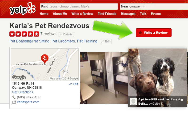 Yelp Review for KPR